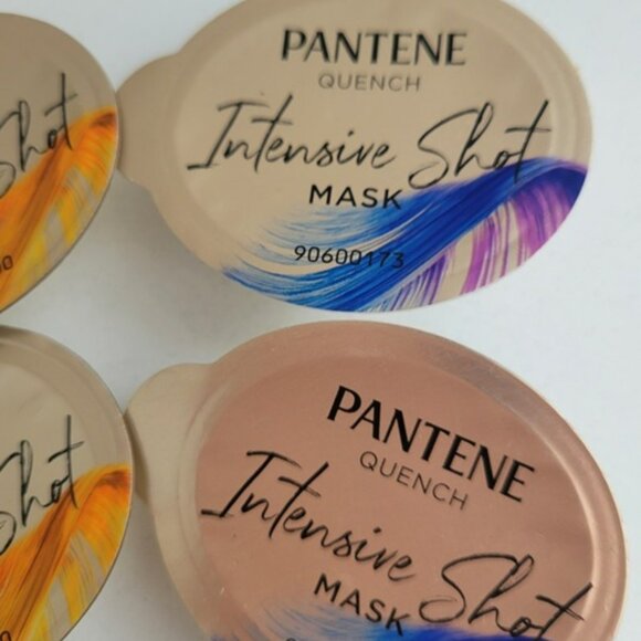 Pantene Quench Intensive Shot Hair Mask Treatment SEALED Lot of 9 Mixed Masks - Picture 3 of 7